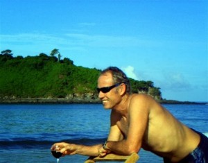 Contact Roy: photo of Roy on the beach